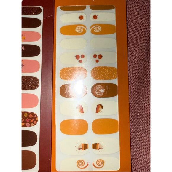 🍂 OCS Designs Nail Wrap Kit – Fall & Pumpkin Spice Collection (3-Pack) - Picture 4 of 4